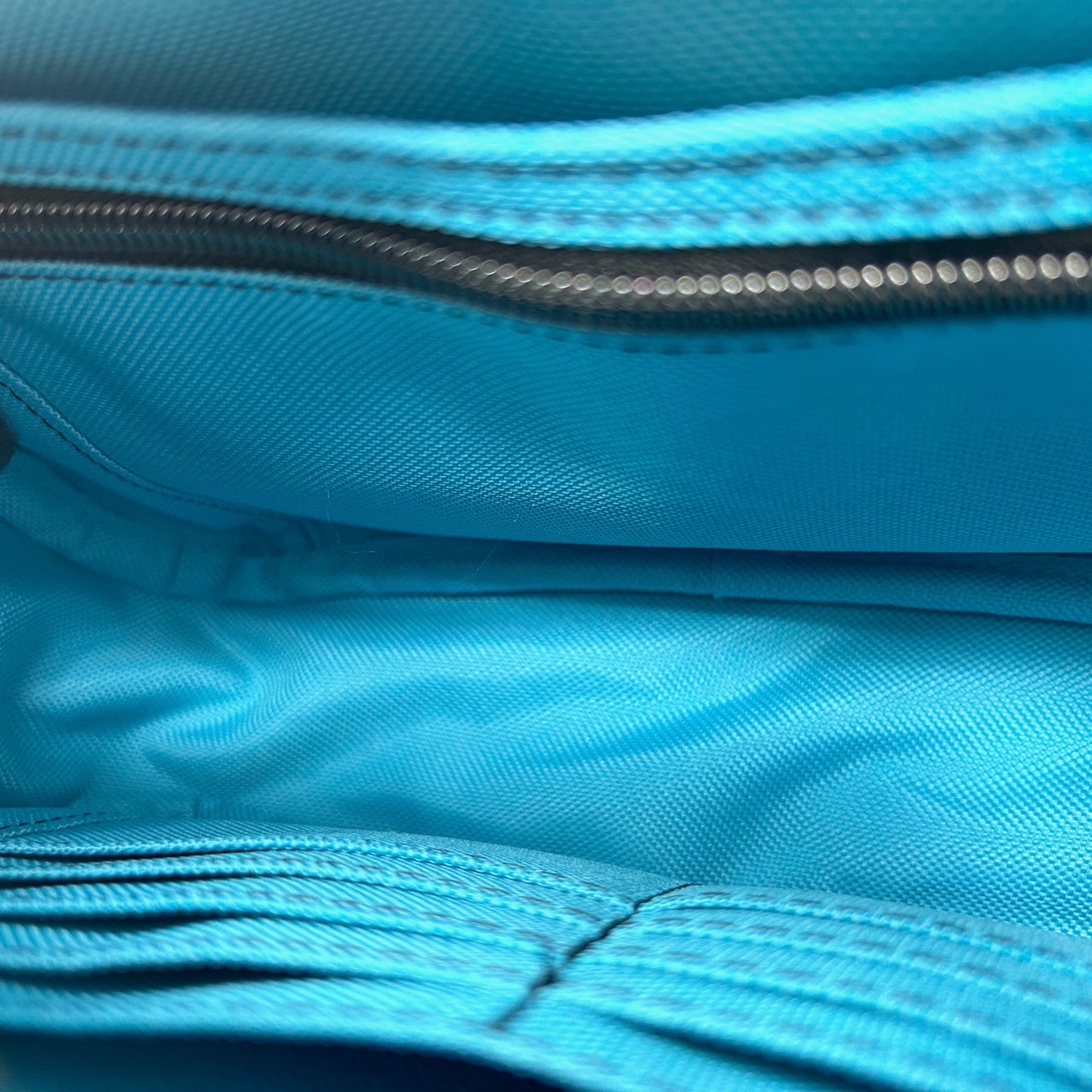 Black Quilted Double Zipper Sling Bag