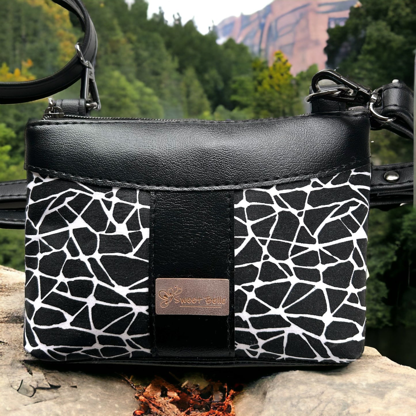 Black Phone Sling/Crossbody Bag
