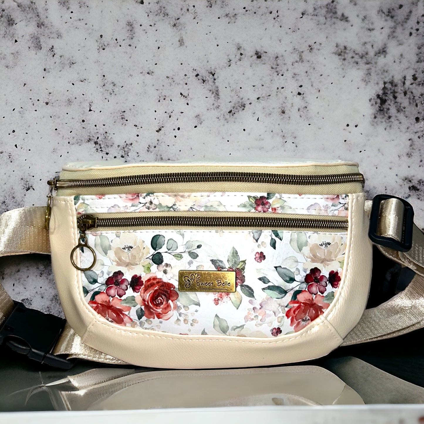 Ivory Rose Hip Sling Bag