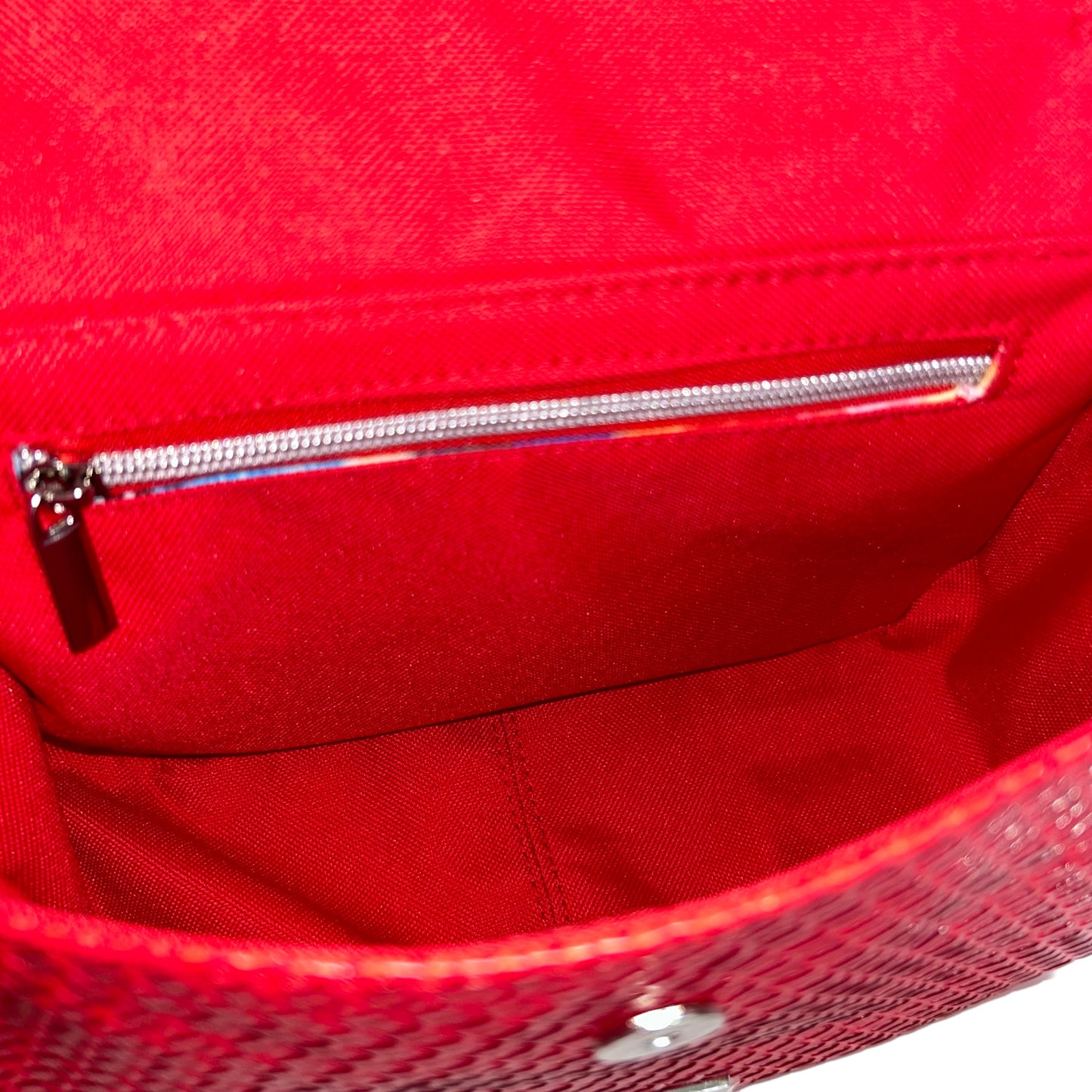 Red Weave Bag