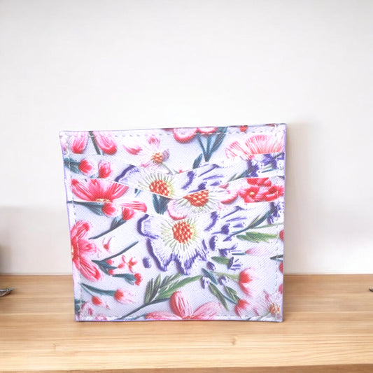 Pink Flowers Essential Wallet
