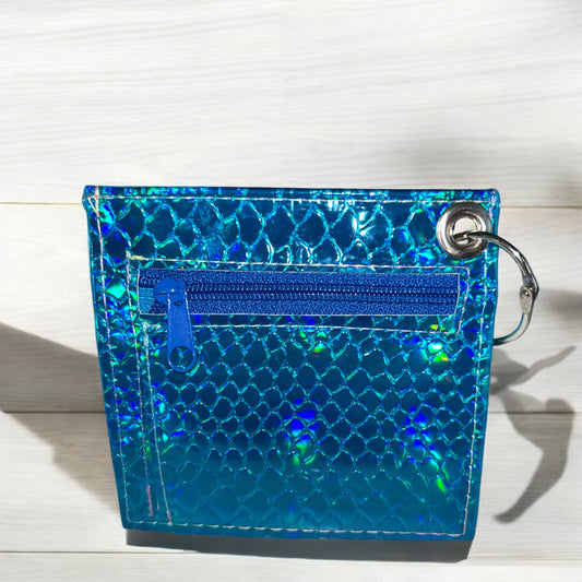 Metallic Blue Green Essential Wallet