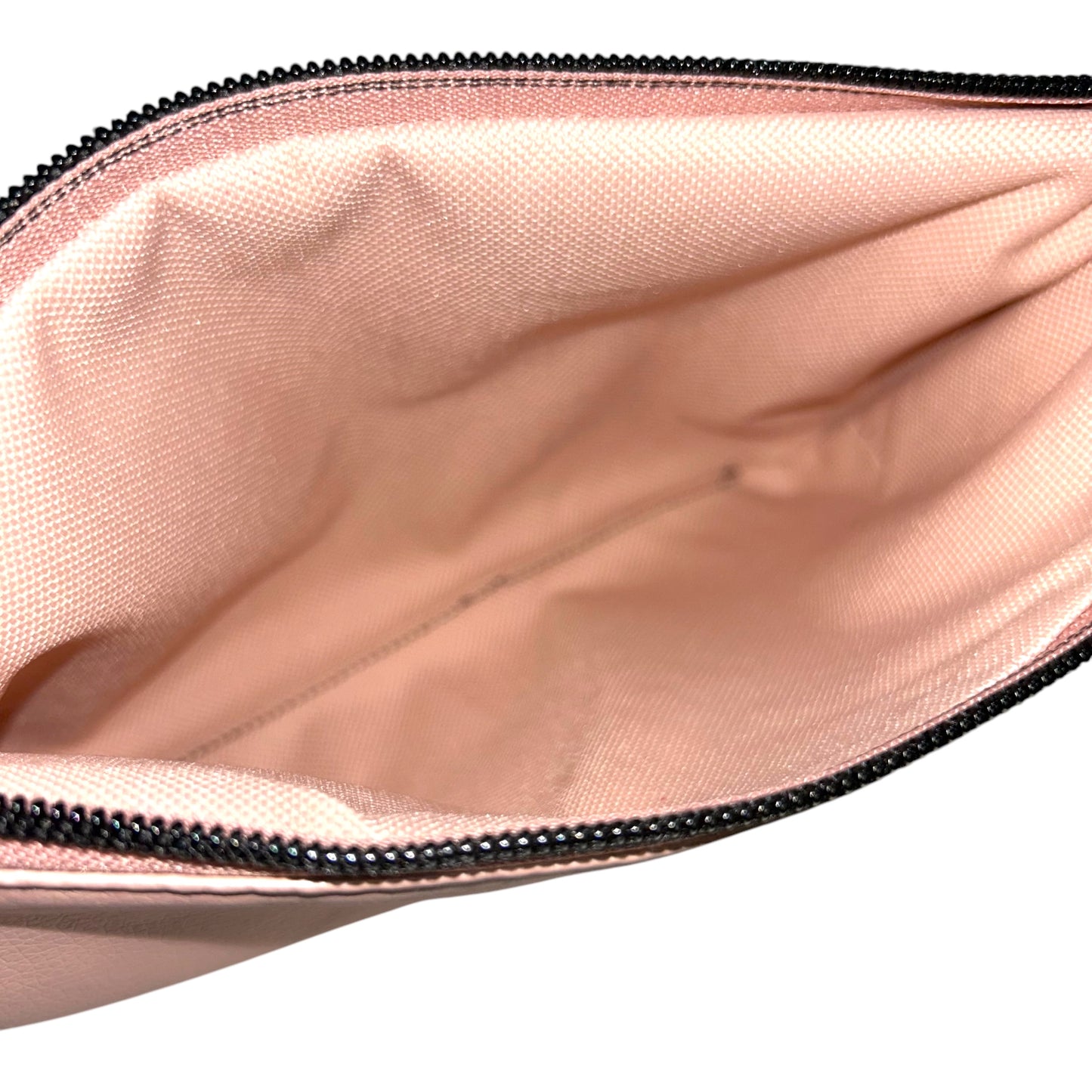 Metallic Light Pink Handcrafted Wristlet