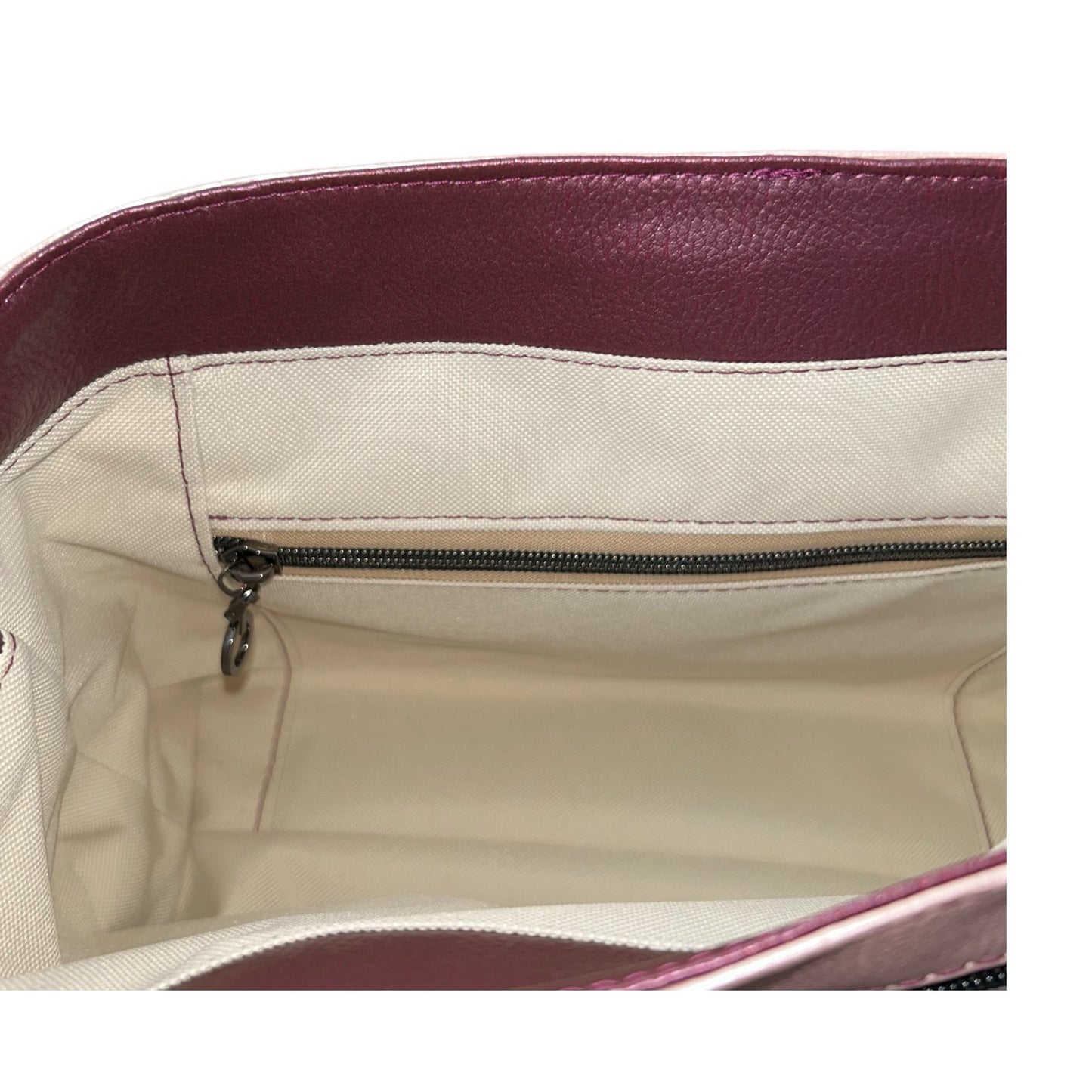 Metallic Butterfly Handcrafted Handbag