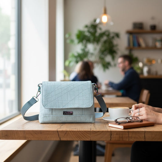 Flap Closure Crossbody Bag