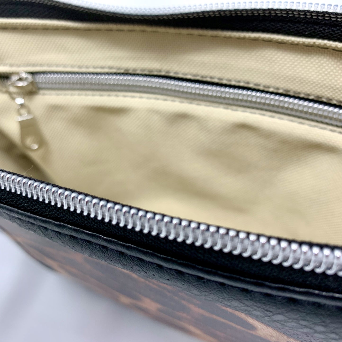 Snake and Black Crossbody Bag