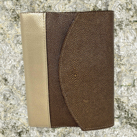 Gold & Brown Journal/Notebook Cover