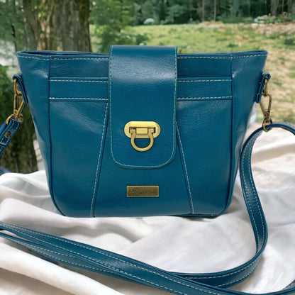 Teal Crossbody Bag