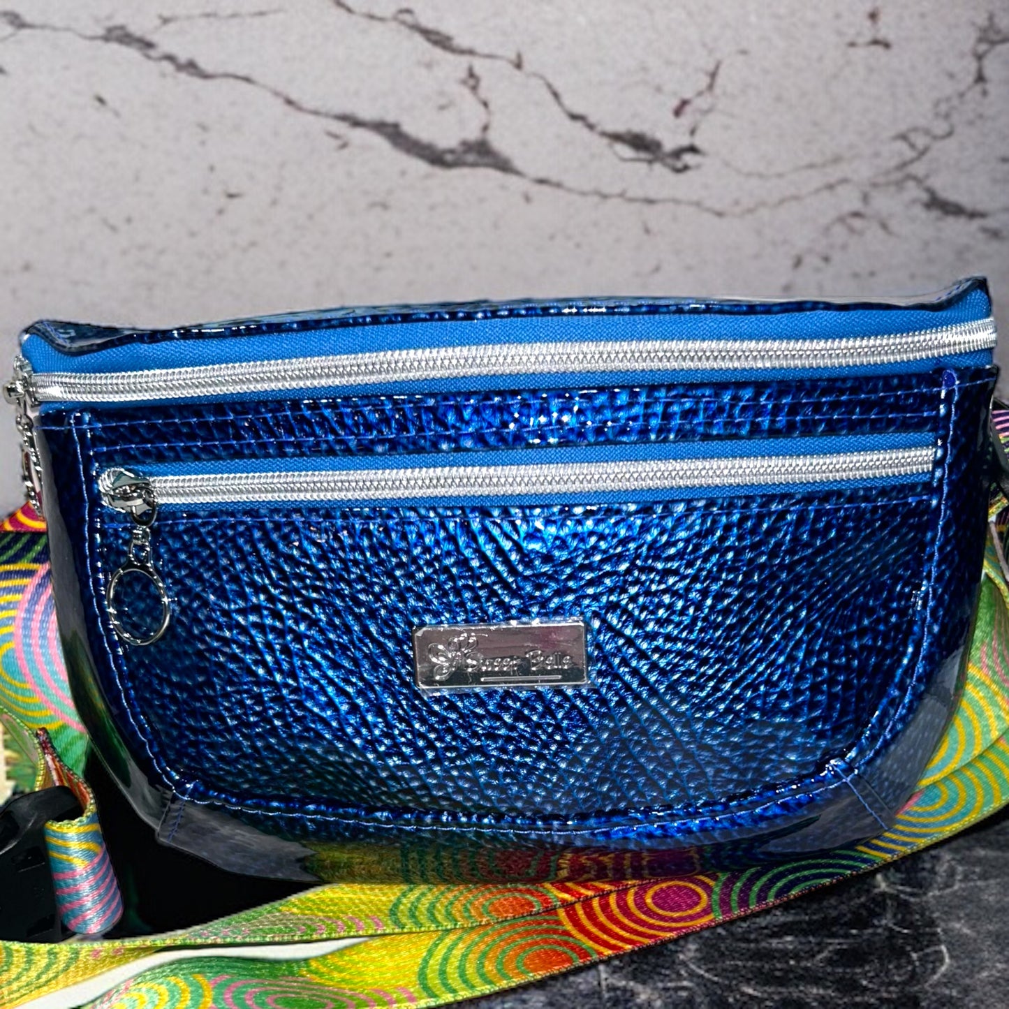 Cobalt Blue Hip Sling Bag