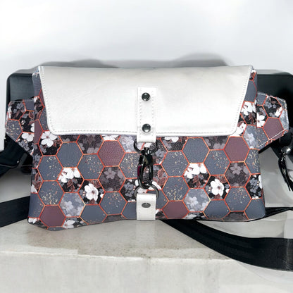 Hexagon Flower Harlason Hip Bag