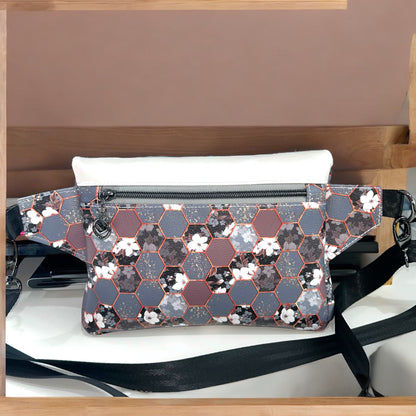 Hexagon Flower Harlason Hip Bag