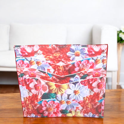 Red Flowers Essential Wallet