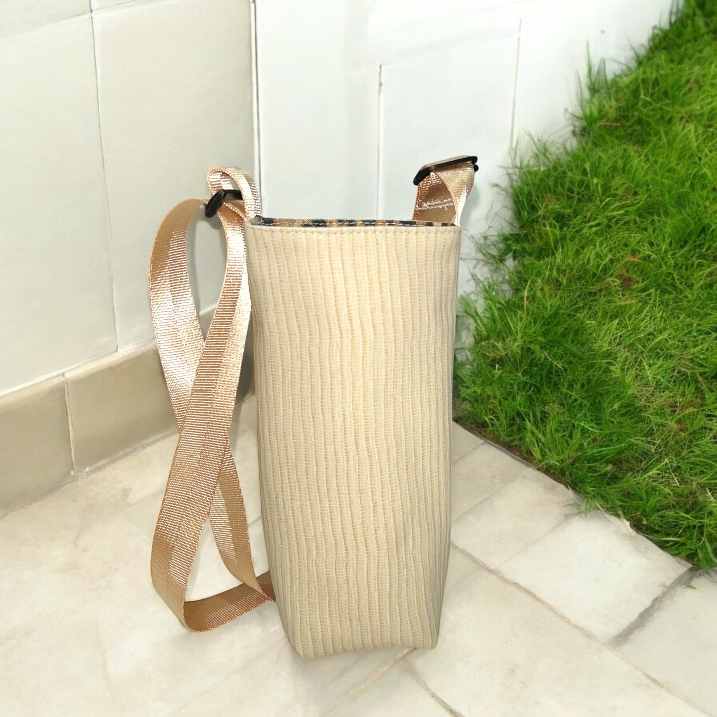 Tan Lines Water Bottle Carrier Bag