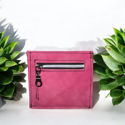 Pink Abstract Essential Wallet