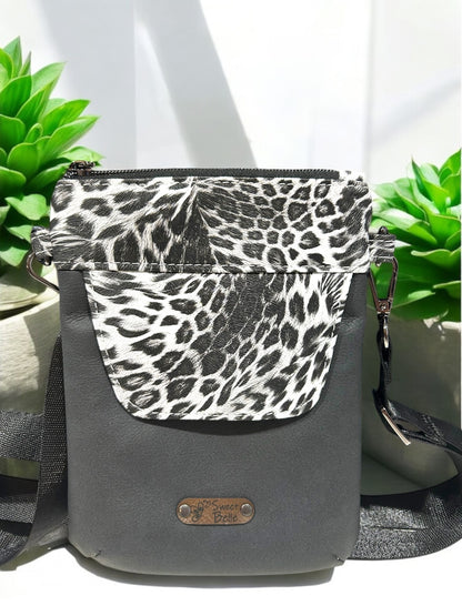 Black Flap Phone Sling/Crossbody Bag