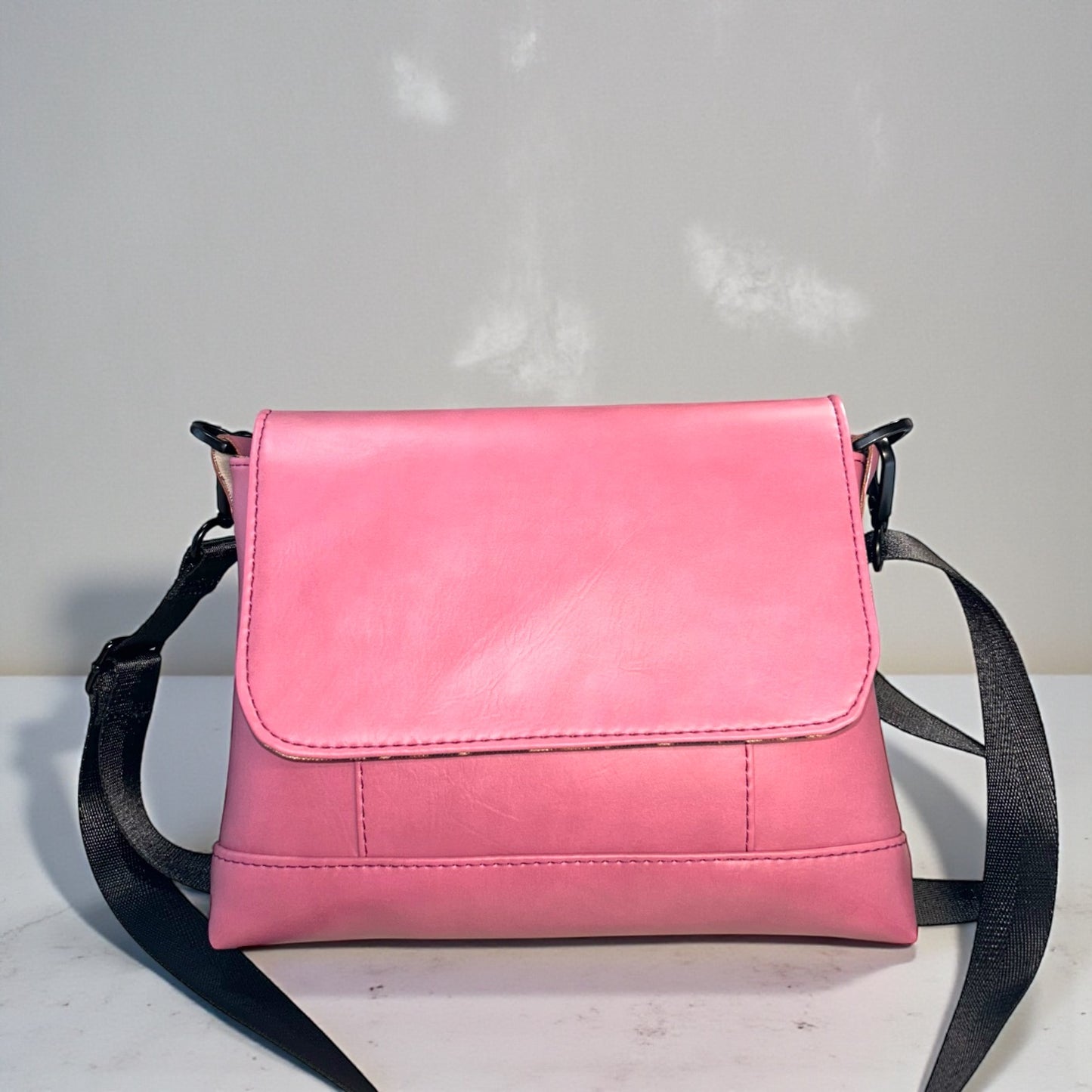 Flap Closure Crossbody Bag