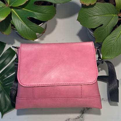 Flap Closure Crossbody Bag