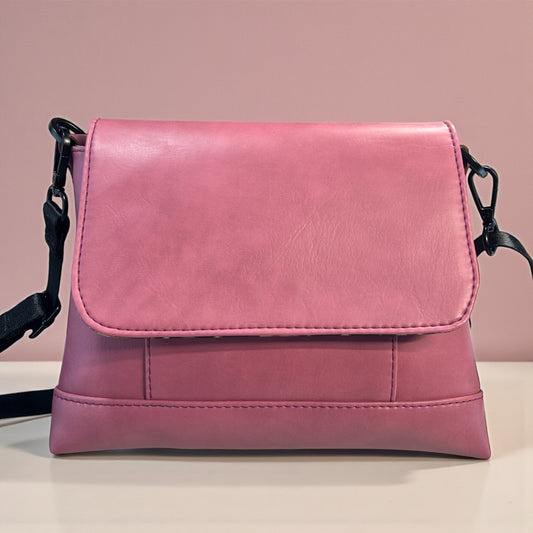 Flap Closure Crossbody Bag