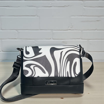 Flap Closure Crossbody Bag