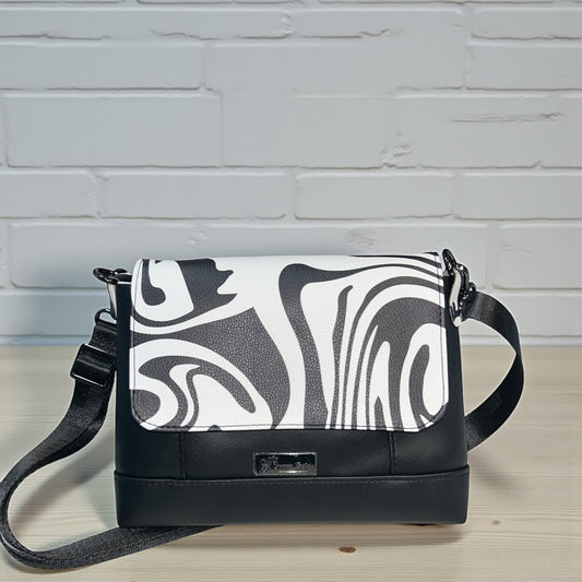 Flap Closure Crossbody Bag