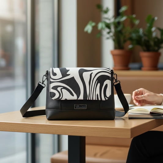 Flap Closure Crossbody Bag