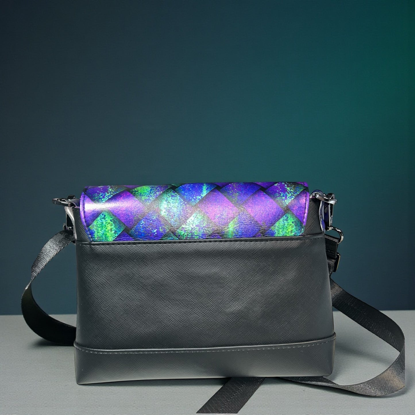 Flap Closure Crossbody Bag