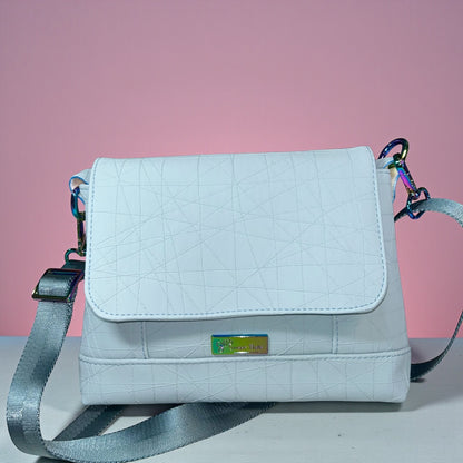 Flap Closure Crossbody Bag