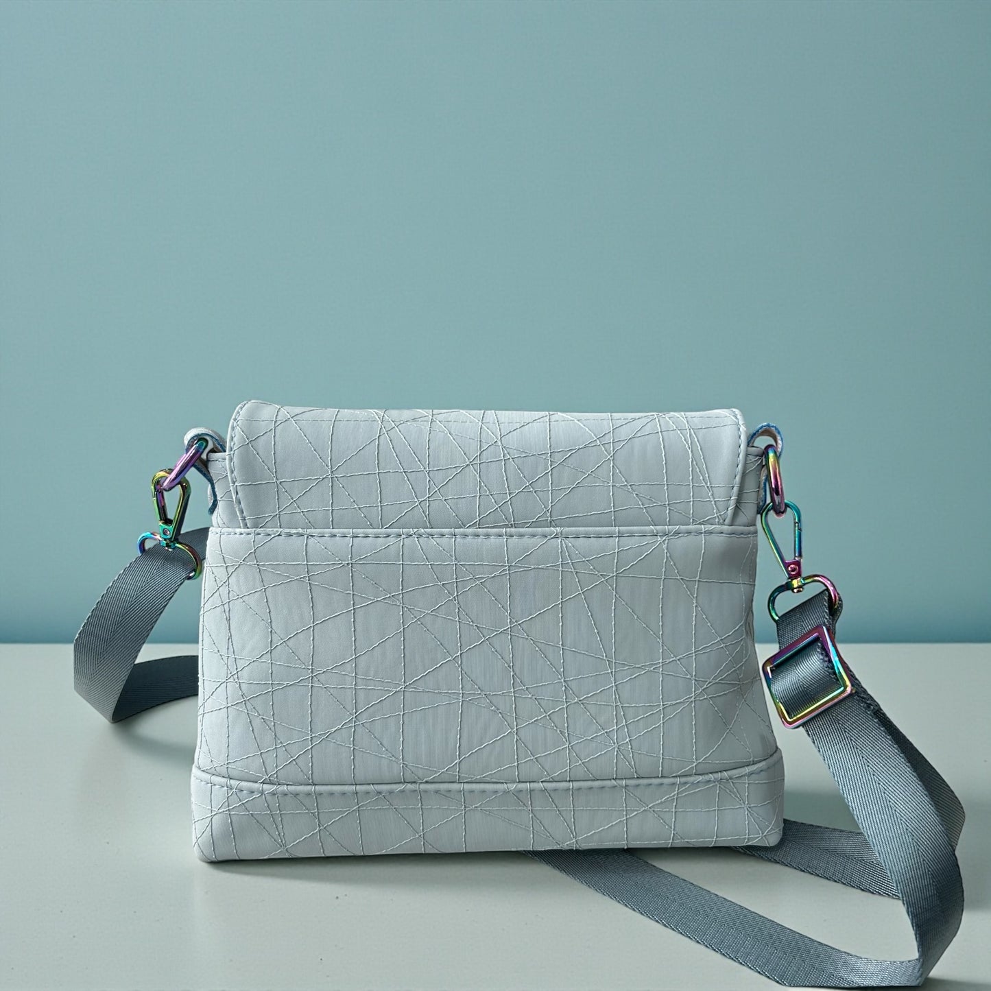 Flap Closure Crossbody Bag